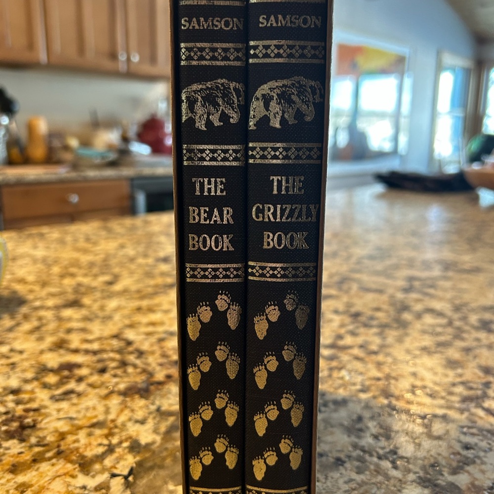 Samson Black Bear and Grizzly Book Set